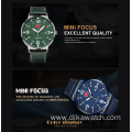 MINIFOCUS Fashion Chronograph Sport Mens Watches Top Brand Luxury Quartz Watch Reloj Hombre 2019 Male Clock relogio Masculino